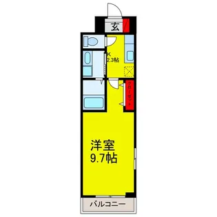 メゾンドール【1階】の間取り