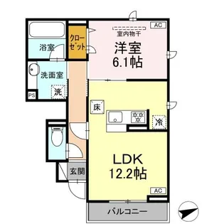 ドーラ【1階】の間取り