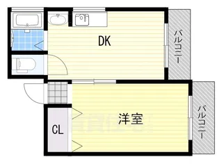 双園マンション【5階】の間取り