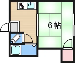 マンションイレブン【5階】の間取り
