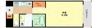 リバー・スクウェア103【4階】の間取り