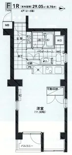 T-COURT武蔵小杉【3階】の間取り