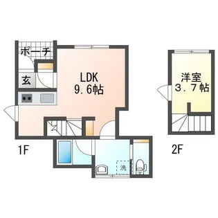 WILLS田中町の間取り