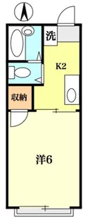 シティハイムモリ【2階】の間取り