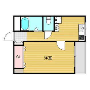 サンメゾンVI【3階】の間取り