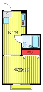 サンヒルズエコー【2階】の間取り
