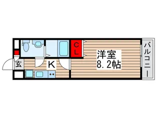 アイグランツ東松戸【2階】の間取り