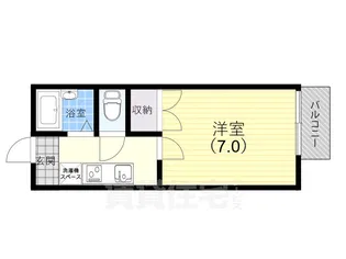 カサフィオーレ【1階】の間取り