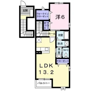 アルカンシエル【2階】の間取り