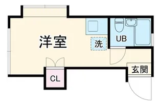 ピュアハウス千代崎【1階】の間取り