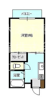 クローバーハウスI【2階】の間取り