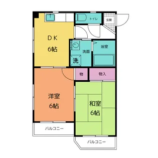 サンシャイン滝子【3階】の間取り