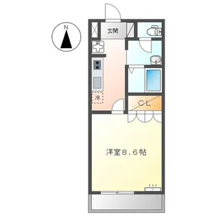 サニーヒルズ【2階】の間取り