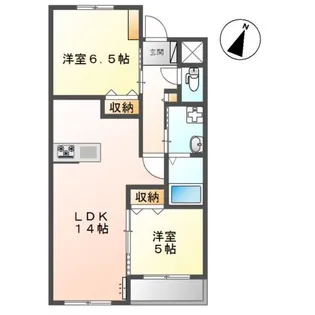 Grand Soleil【2階】の間取り