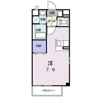 パ-プルヒルズ【1階】の間取り