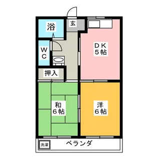 とよたサンドエルA【4階】の間取り