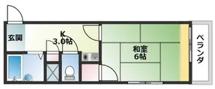 山脇ビル【4階】の間取り