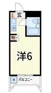 プラーズ金町【5階】の間取り