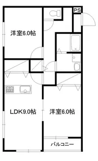 プランドールモエ【1階】の間取り