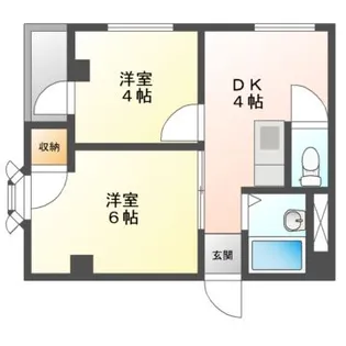アクティオ大宮【4階】の間取り