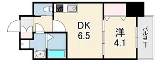 サンセール西宮【2階】の間取り