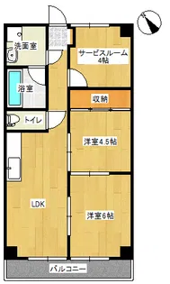 コーエイマンション久里浜【3階】の間取り
