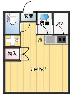 サクラメント蓮根【2階】の間取り