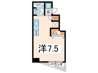 レジデンス大口通【1階】の間取り