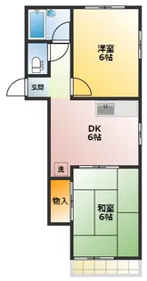 ヴェルデ小金井【2階】の間取り