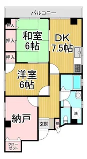 AZ城ヶ堀ビル【4階】の間取り