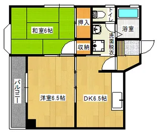 プリメーラ飯塚 203号室【2階】の間取り