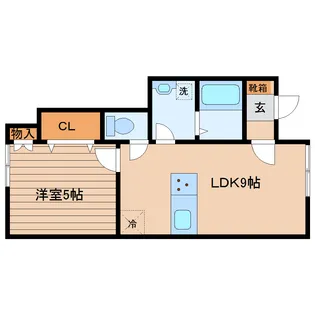 La・Luna【1階】の間取り