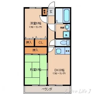 ファンタジーハウス【2階】の間取り