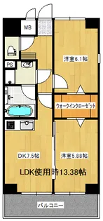 優館 -青空の扉-【3階】の間取り