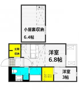 ナイル良II【2階】の間取り