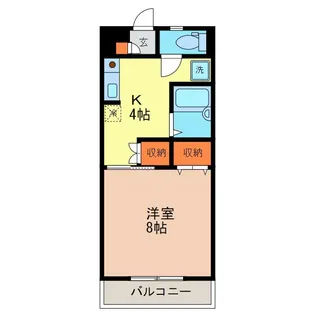 茨城県結城市大字結城【マンション】の間取り