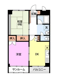 メゾンヒカリ【2階】の間取り