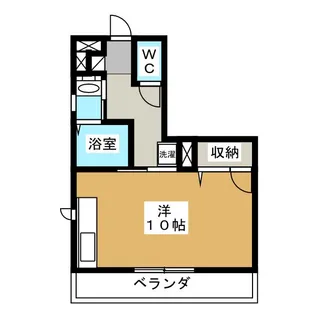 ベレオM&M【3階】の間取り