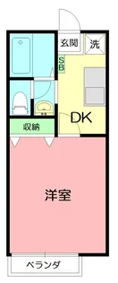 神奈川県藤沢市善行1【アパート】の間取り