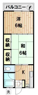 天王森マンション【3階】の間取り