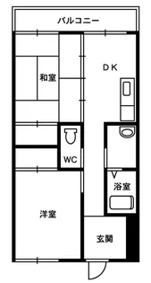 ベルステイツ【3階】の間取り