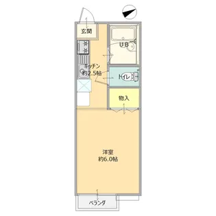 センチュリーハイツ【2階】の間取り