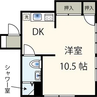 第2ニイツビル【4階】の間取り