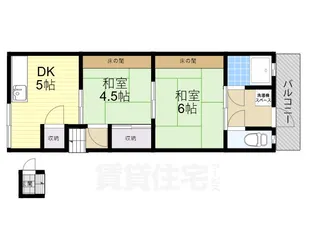 高橋文化【2階】の間取り
