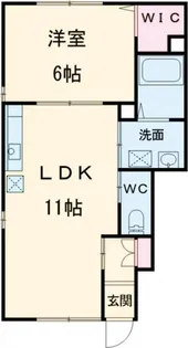 Sunny Coat【1階】の間取り