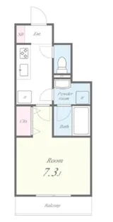 富士見ハイム【1階】の間取り