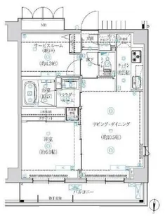 東京都墨田区緑3【マンション】の間取り