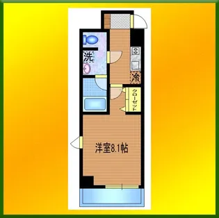 スクエアシティ東京保谷【6階】の間取り