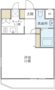 KDXレジデンス小豆沢【3階】の間取り