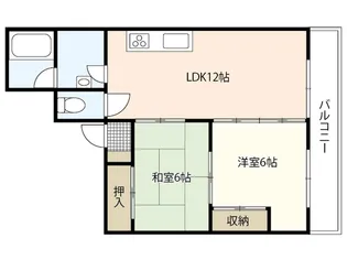 和田ビル【3階】の間取り
